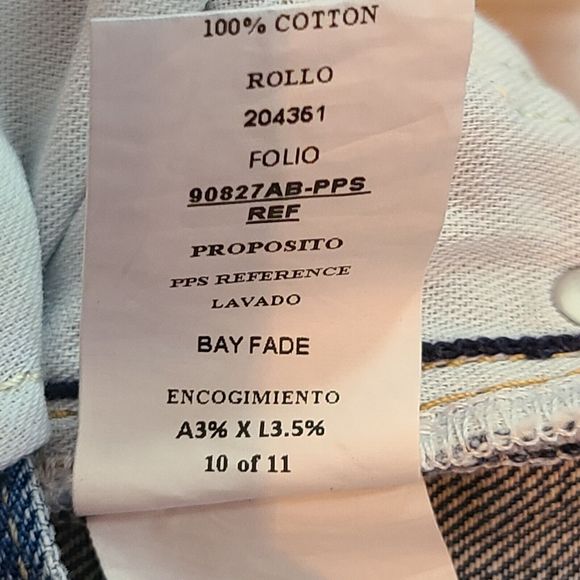 NWT RE/DONE Loose Long Bay Fade Blue Jeans Women's (26) Slouched Baggy Hem-$295 - Picture 13 of 13